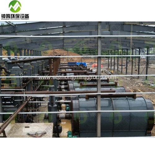 Waste Tyre Pyrolysis to Oil Plant Project Report